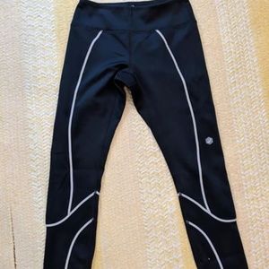 Asics Lite Show Winter Running Tights (Size Small)